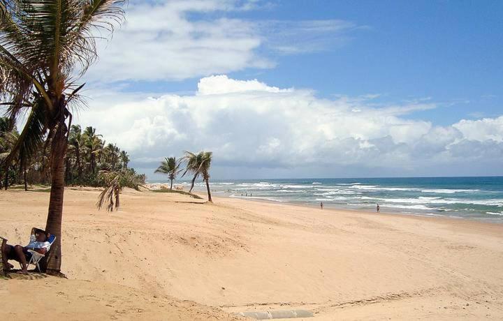 Willa Suspiro Da Bahia Pe Na Areia Salwador Zewnętrze zdjęcie